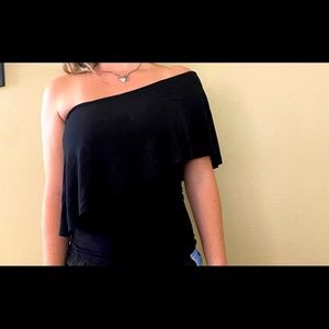 One shoulder blouse
